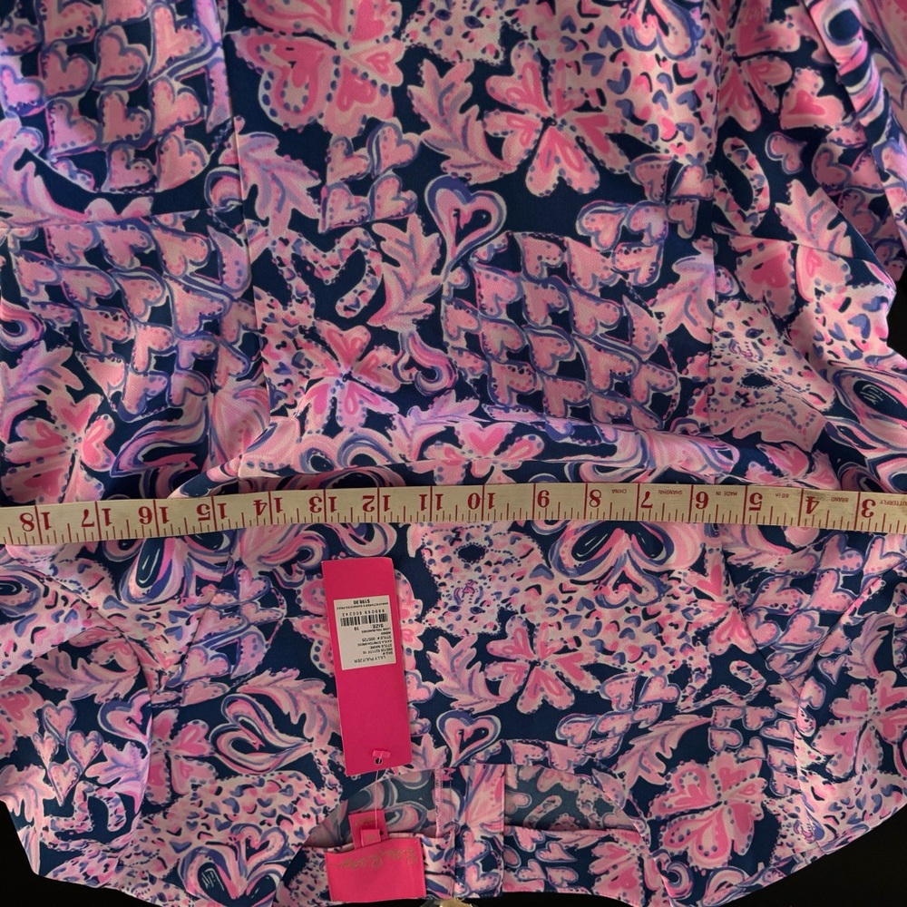 Lilly Pulitzer Kayla Stretch Dress in Indigo Love You Bunches. NWT. Size 10 - Picture 8 of 13